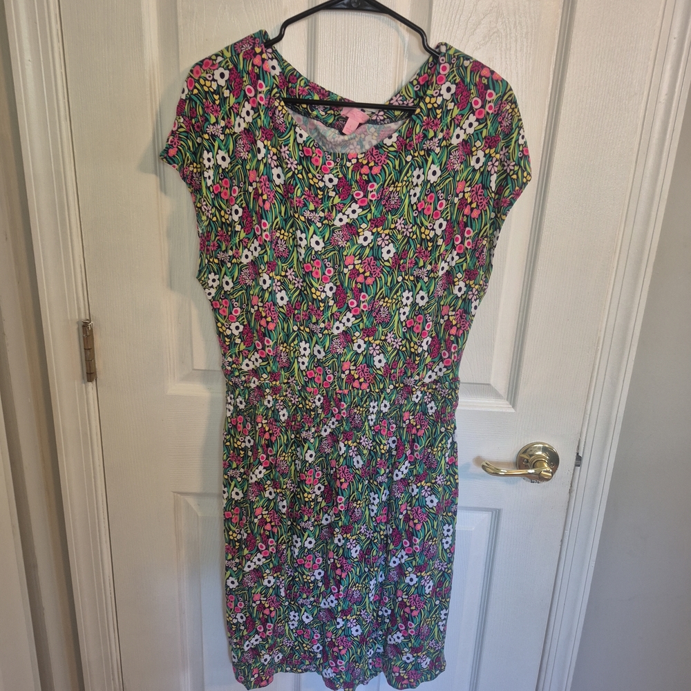 Lilly Pulitzer Vibrant Floral Mini Dress